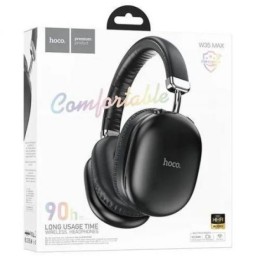 Полноразмерные беспроводные наушники HOCO W35 Max (90 ч/800 mAh/Bluetooth/AUX/TF) черные
