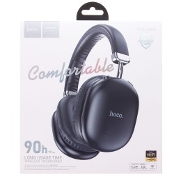 Полноразмерные беспроводные наушники HOCO W35 Max ANC (90 ч/400 mAh/Bluetooth/AUX/TF) черные