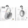 Полноразмерные беспроводные наушники HOCO W35 Max ANC (90 ч/800 mAh/Bluetooth/AUX/TF) серебро