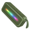 Портативная колонка BOROFONE BP20 (Bluetooth/USB/TF/AUX/3 ч/1200 mAh/LED подсветка/5Вт)  зеленая