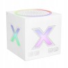 Портативная колонка BOROFONE BR101 (Bluetooth/TF/AUX/LED подсветка/5Вт) белая