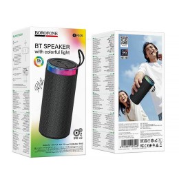Портативная колонка BOROFONE BR105 (Bluetooth/USB/TF/5Вт)  темно-серая