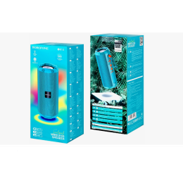 Портативная колонка BOROFONE BR15 (Bluetooth/USB/TF/AUX/2.5 ч/1200 mAh/10Вт) бирюзовая