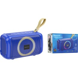 Портативная колонка BOROFONE BR17 (Bluetooth/USB/TF/AUX/5Вт) синяя