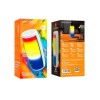Портативная колонка BOROFONE BR20 (Bluetooth/USB/TF/AUX/3 ч/2400 mAh/5Вт/светящаяся) белая