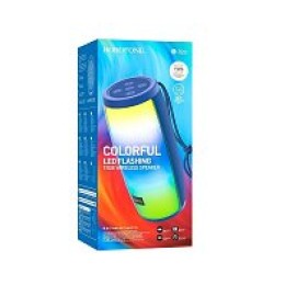 Портативная колонка BOROFONE BR20 (Bluetooth/USB/TF/AUX/светящаяся/5Вт) синяя