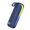 Портативная колонка BOROFONE BR44 (Bluetooth/USB/TF/AUX/5Вт/светящаяся) синяя