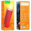 Портативная колонка HOCO HC11 (Bluetooth/USB/TF/AUX/фонарик/5Вт) красная