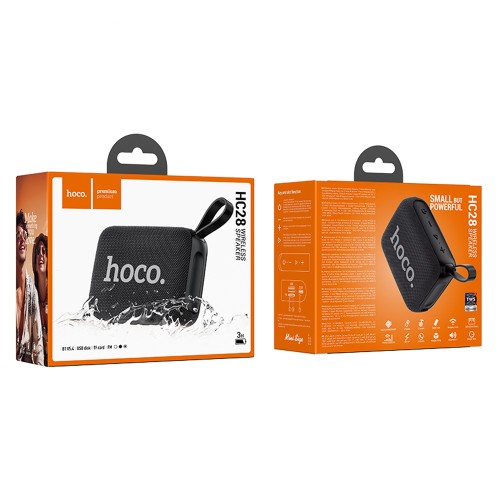 Портативная колонка HOCO HC28 (Bluetooth/USB/TF/AUX/8Вт) черная