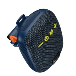 Портативная колонка HOCO HC35 (Bluetooth/USB/TF/AUX/IPX4/5Вт) с креплением на руль велосипеда синяя