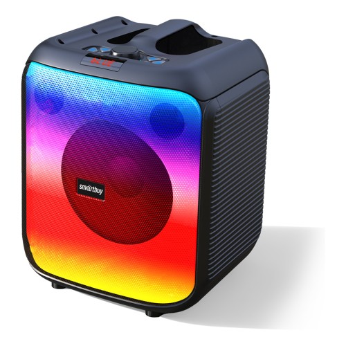 Портативная колонка SMARTBUY LUCK (Bluetooth/USB/PD/FM/TF/AUX/LED подсветка/40Вт) черная