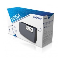 Портативная колонка SMARTBUY YOGA (Bluetooth/MP3/FM/5Вт) черная