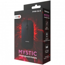 Проводная мышь FUMIKO MYSTIC черная