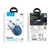 Проводная мышь игровая HOCO GM51 RGB бело-синяя