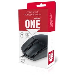 Проводная мышь SMARTBUY 212 черная