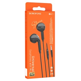 Проводные наушники 3.5 BOROFONE BM71 черные