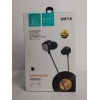 Проводные наушники 3.5 DENMEN DR18 черные