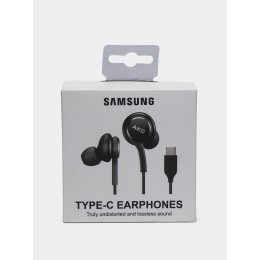 Проводные наушники Type-C AKG SAMSUNG COPY черные