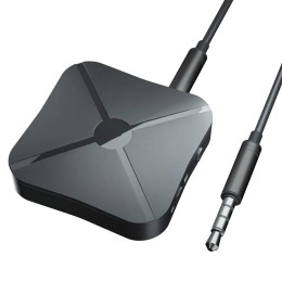 Ресивер Bluetooth BR-02 BT mini jack 3,5 мм черный