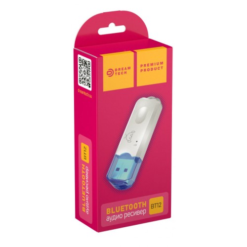 Ресивер Bluetooth DREAM BT12 белый