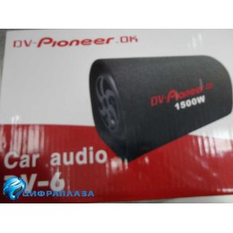 Сабвуфер Активный (со встроенным усилителем) DV-Pioneeir 6" DV-6 (1500W/4OM)