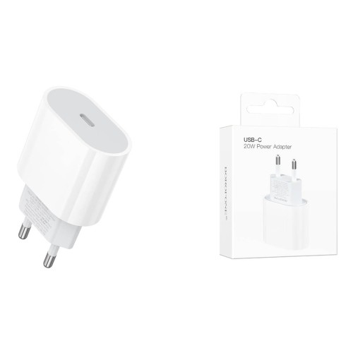 Сетевое ЗУ BOROFONE BA100A (PD 20W/3A) белое