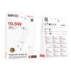 Сетевое ЗУ BOROFONE BA101A + кабель Type-C (USB/2.1A) белое