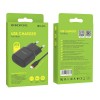 Сетевое ЗУ BOROFONE BA48A + кабель Micro USB (USB/2.1A) черное