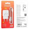 Сетевое ЗУ BOROFONE BA64A + кабель Type-C (1USB/2.1A) белое