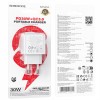 Сетевое ЗУ BOROFONE BAS45A (USB QC3.0/PD 30W/3A) белое