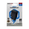 Сетевое ЗУ BOROFONE BAS71A + кабель Type-C (USB/2.4A) черное