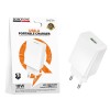Сетевое ЗУ BOROFONE BAS72A (USB QC3.0/18W/3A) белое