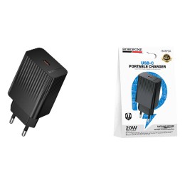 Сетевое ЗУ BOROFONE BAS73A (PD 20W/3A) черное