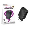 Сетевое ЗУ BOROFONE BAS76A (USB QC3.0/PD 30W/3A) черное