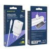 Сетевое ЗУ BOROFONE BN1 + кабель Micro USB (USB/2.1A) белое