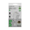 Сетевое ЗУ BOROFONE BN26 + кабель Type-C-Type-C (PD 20W/3A) белое