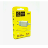 Сетевое ЗУ DENMEN DC01T + кабель Type-C (1USB/2.4A) белый