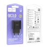 Сетевое ЗУ HOCO C140А (USB QC3.0/18W) черное