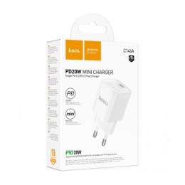 Сетевое ЗУ HOCO C146A (PD 20W) белое