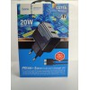 Сетевое ЗУ HOCO CS71A + кабель Type-C/Type-C (USB QC3.0/PD 20W) черное