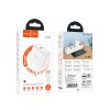 Сетевое ЗУ HOCO DC106 + кабель Type-C/Type-C (PD 30W) белое