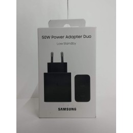 Сетевое ЗУ SAMSUNG EP-T5020 (2PD 50W/25W) черное ORG