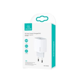 Сетевое ЗУ USAMS CC118 T34 (PD 20W) белое