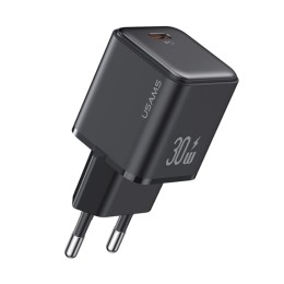 Сетевое ЗУ USAMS CC186 (PD 30W/3A) черное