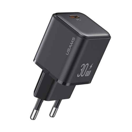 Сетевое ЗУ USAMS CC186 (PD 30W/3A) черное