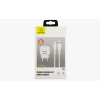 Сетевое ЗУ USAMS TU Series + кабель Lightning (2USB/2.1A) белое