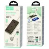 Сетевой фильтр HOCO AC7A, 3м, 3 розетки (3USB, Type-C) черный