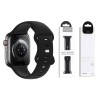 Силиконовый ремешок для часов Apple Watch HOCO WA15 38/40/41мм черный
