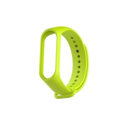Силиконовый ремешок для Xiaomi Mi Band 3/4 салатовый
