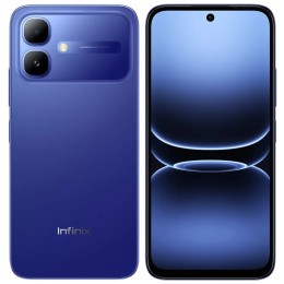 Смартфон INFINIX Smart 20 4Gb/128Gb Blue (6,78"/8МП/4G/5200mAh)